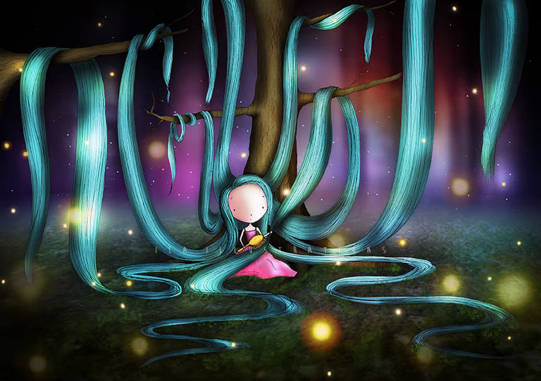 Ila Illustrations 214 - Silky hair