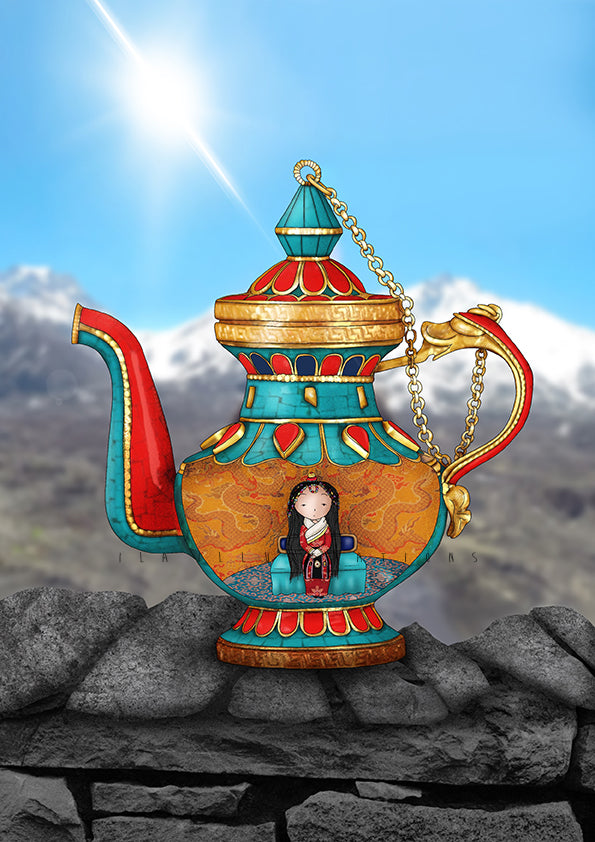 NEU - Ila Illustrations 261 - The Tibetan princess