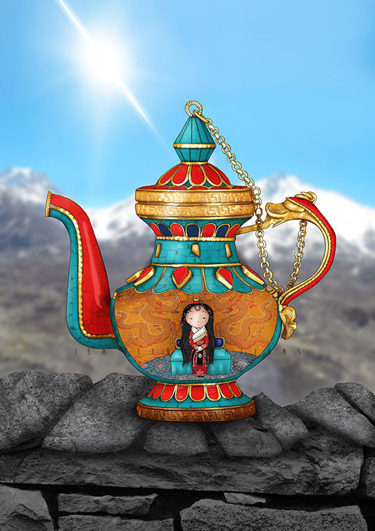 NEU - Ila Illustrations 261 - The Tibetan princess