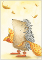 Gisela Herberger - Igel auf dem Weg zum Winterschlaf