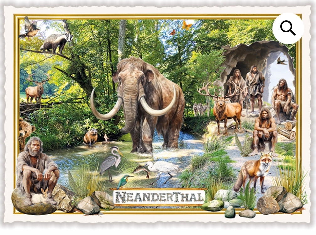 PK 1349 - Städte-Postkarte, Neanderthal