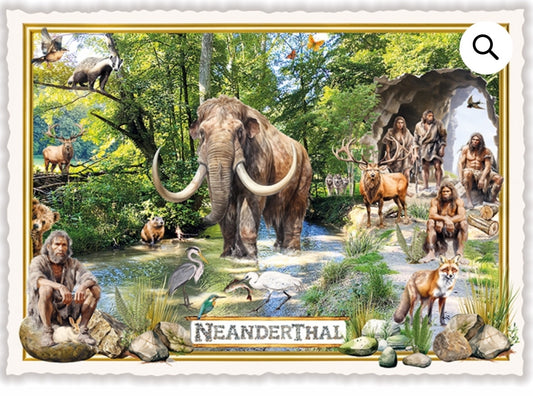 PK 1349 - Städte-Postkarte, Neanderthal