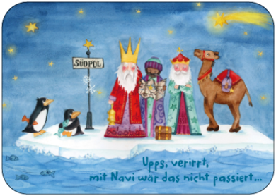 Ups, verirrt, mit Navi wär das nicht passiert
