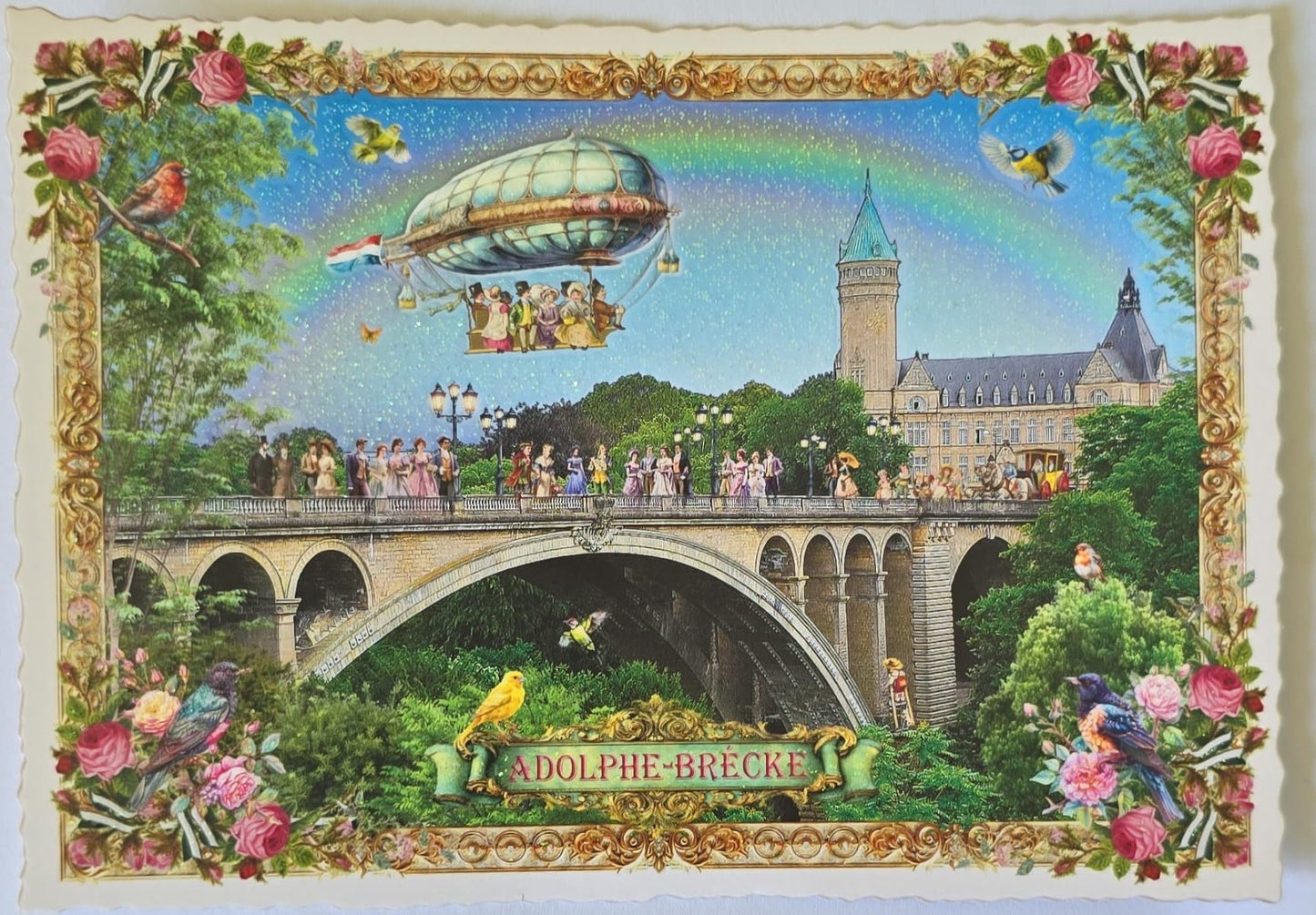 PK 1362 - Städte-Postkarte, Luxembourg - Adolphe Brècke