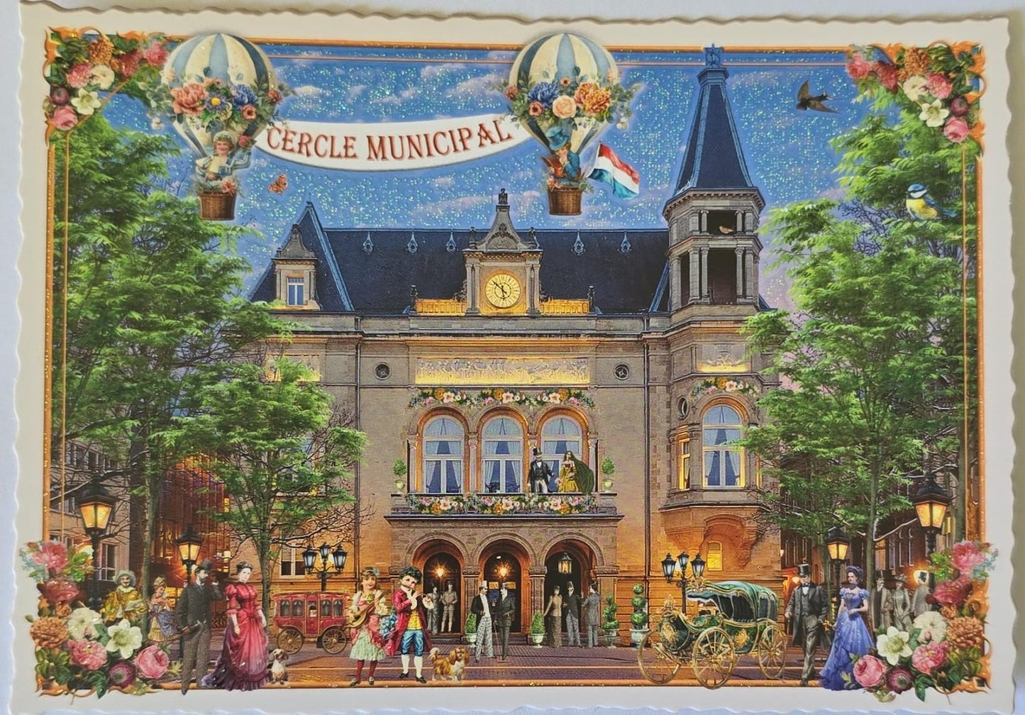 PK 1360 - Städte-Postkarte, Luxembourg - Cercle Municipal