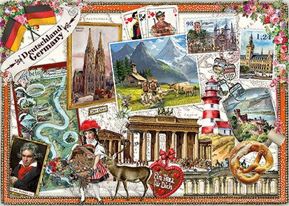 Barbara Behr - Deutschland (Länderpostkarte) WL002