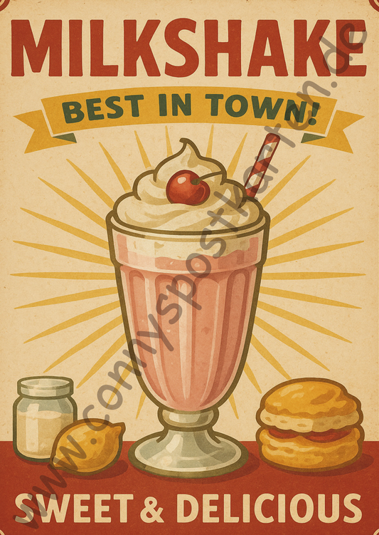 Verschiedenes - Diner - Milchshake
