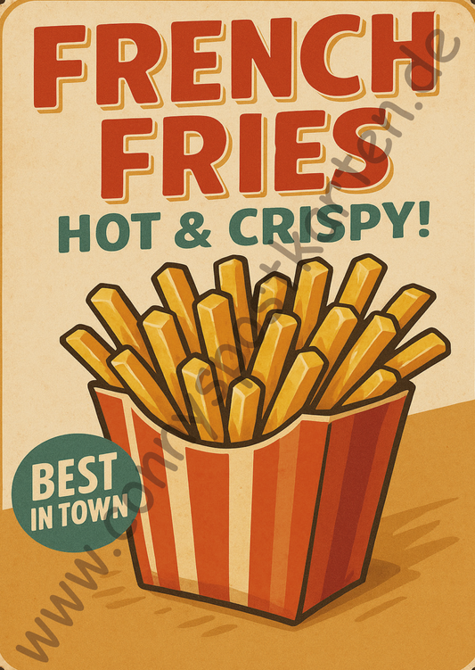 Verschiedenes - Diner - Pommes