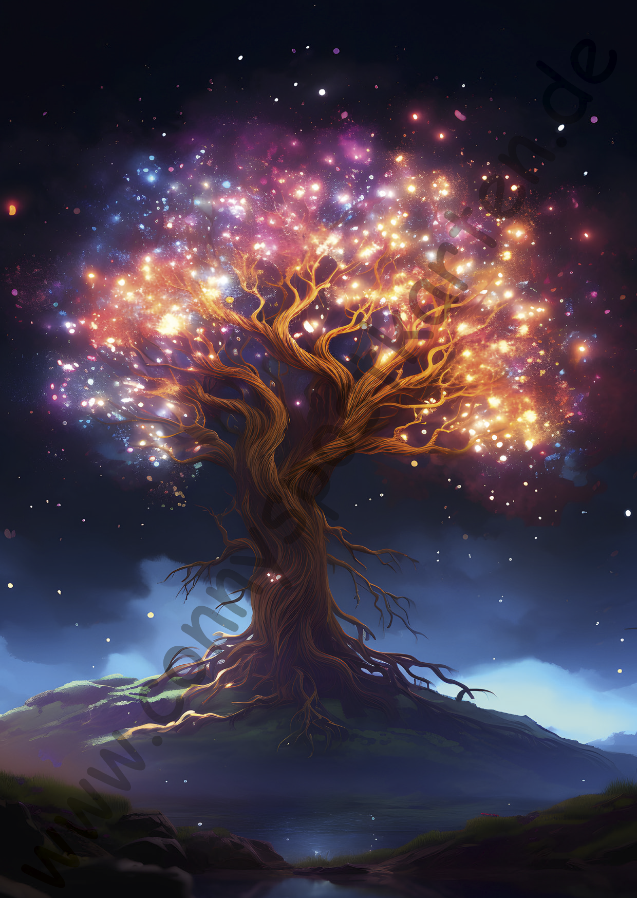 Fantasy - Leuchten - Baum