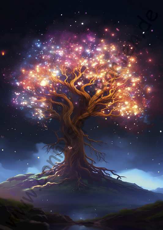 Fantasy - Leuchten - Baum