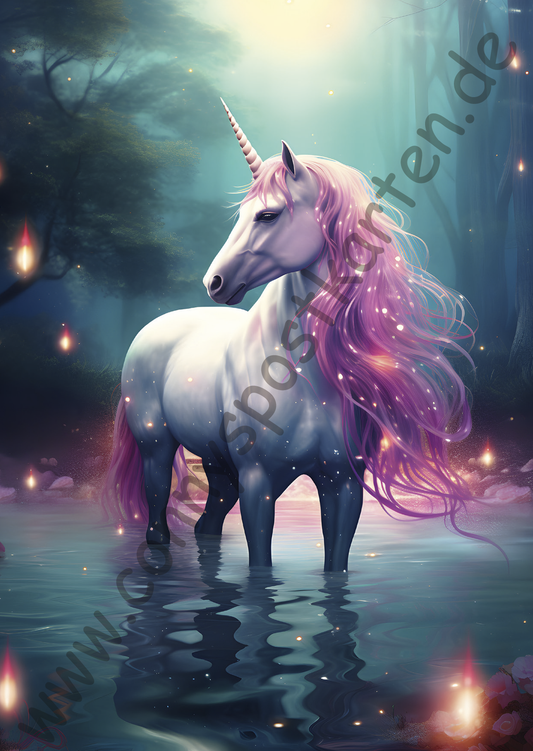 Fantasy - Leuchten - Einhorn
