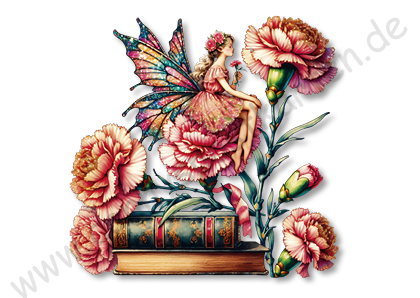 Fantasy - Feen auf Büchern 2