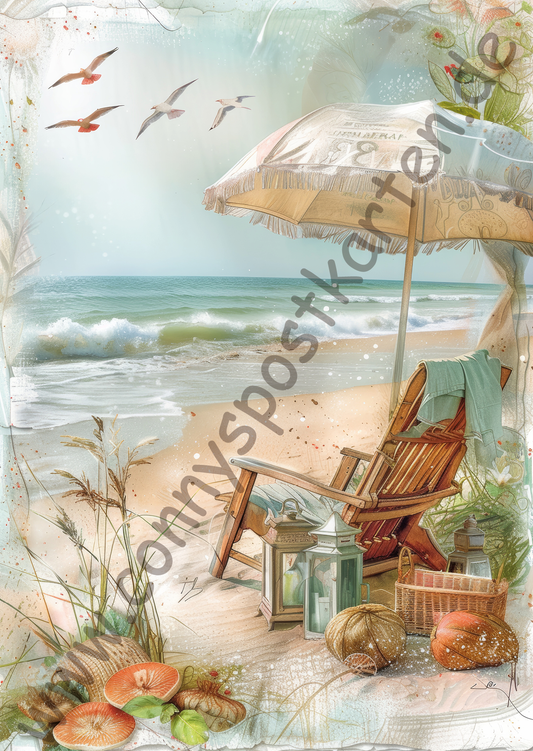 Frühling - Spring Scenery - Liegestuhl