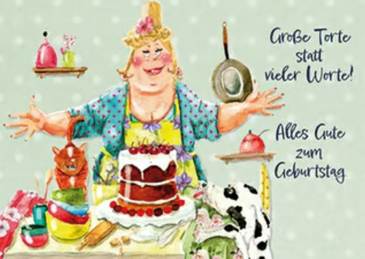 Ingrid Berendsen - Große Torte statt vieler Worte!