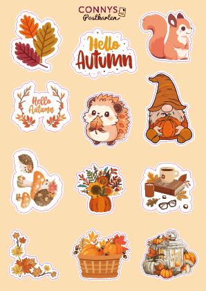 Sticker - Herbst