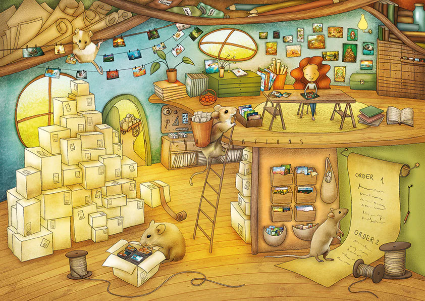 Ila Illustrations 181 - The postcards workshop