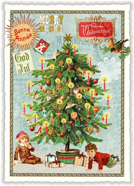 PK 1166 - Bonne Année - Merry Christmas