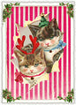 PK 1167 - Katzen - Christmas