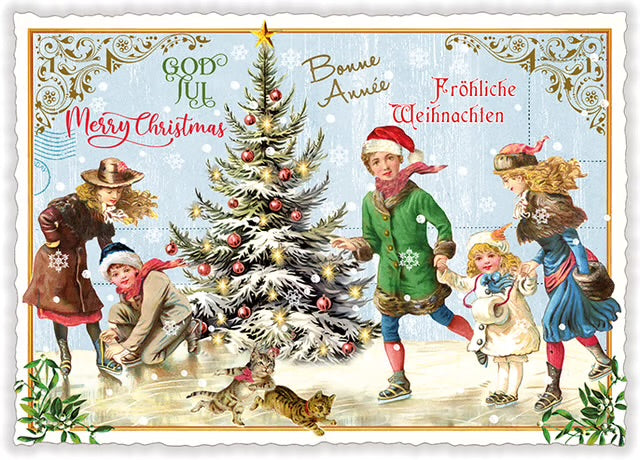 PK 1174 - Bonne Année - Merry Christmas