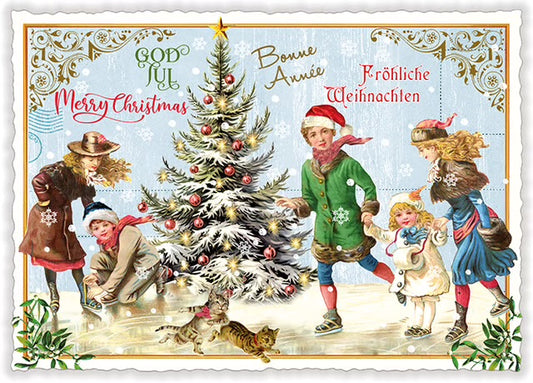 PK 1174 - Bonne Année - Merry Christmas