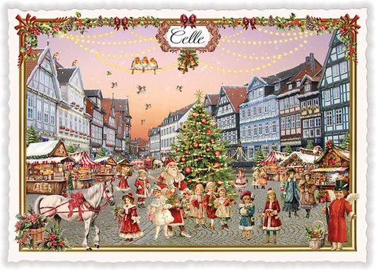 PK 1190 - Weihnachten, Celle, Großer Plan