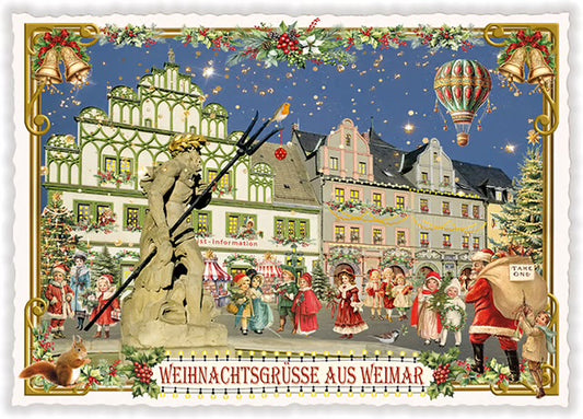 PK 1232 - Weihnachtsgrüsse aus Weimar