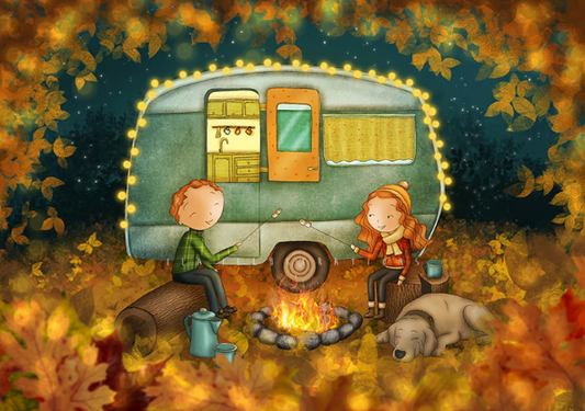 Ila Illustrations 167 - Campfire