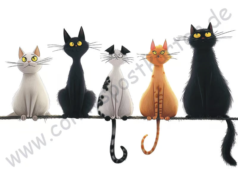 Tiere - Skurrile Katzen 2
