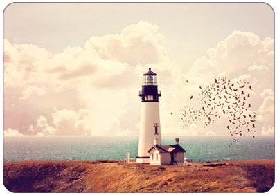 Hartung Verlag - Feel Good - Leuchtturm mit Vögeln