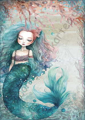 Sommer/Meer - Nautical - Meerjungfrau