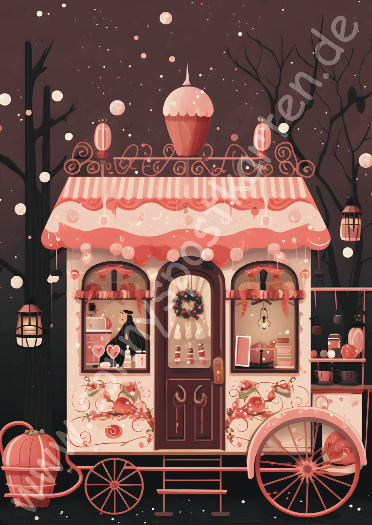 Weihnachten - rot - 1