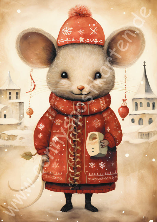 Weihnachten - rot - 2