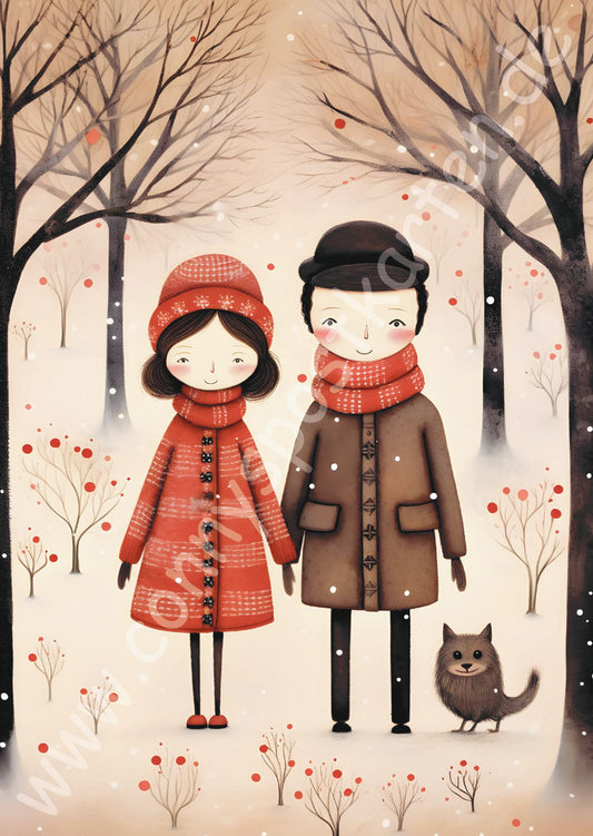 Weihnachten - rot - 4