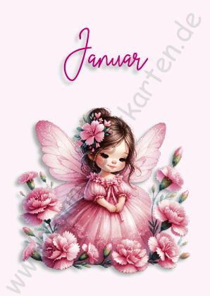 Monate - Feen - Januar