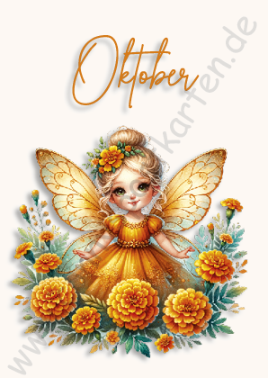 Monate - Feen - Oktober