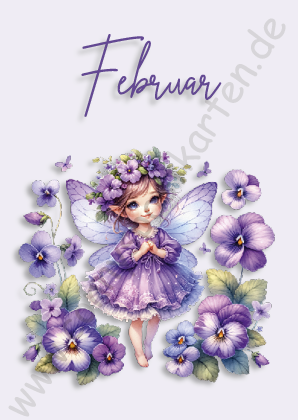 Monate - Feen - Februar