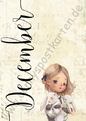 Monate - Mädchen - Dezember/December