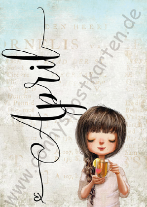 Monate - Mädchen - April/April