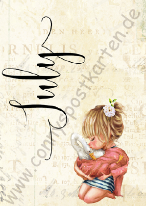 Monate - Mädchen - Juli/July