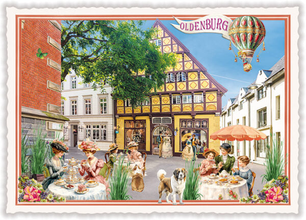 PK 1291 - Städte-Postkarte, Oldenburg, Degodehaus