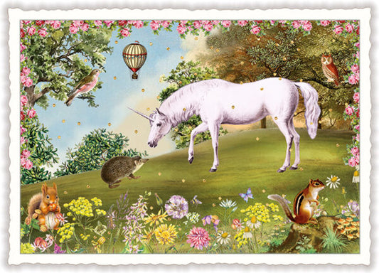 PK 1327 - Einhorn (o. T.) (Quer)