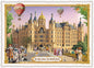 PK 1333 - Städte-Postkarte, Schwerin, Schloss Schwerin
