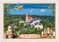PK 1334 - Städte-Postkarte, Andechs, Kloster Andechs