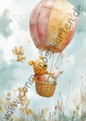 Verschiedenes - PoohBear - Heißluftballon