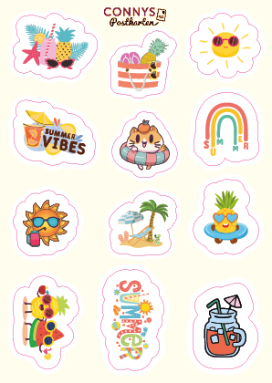 Sticker - Sommer