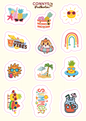 Sticker - Sommer