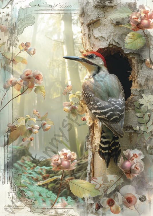 Frühling - Spring Scenery - Specht
