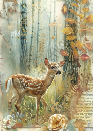 Frühling - Spring Scenery - Reh