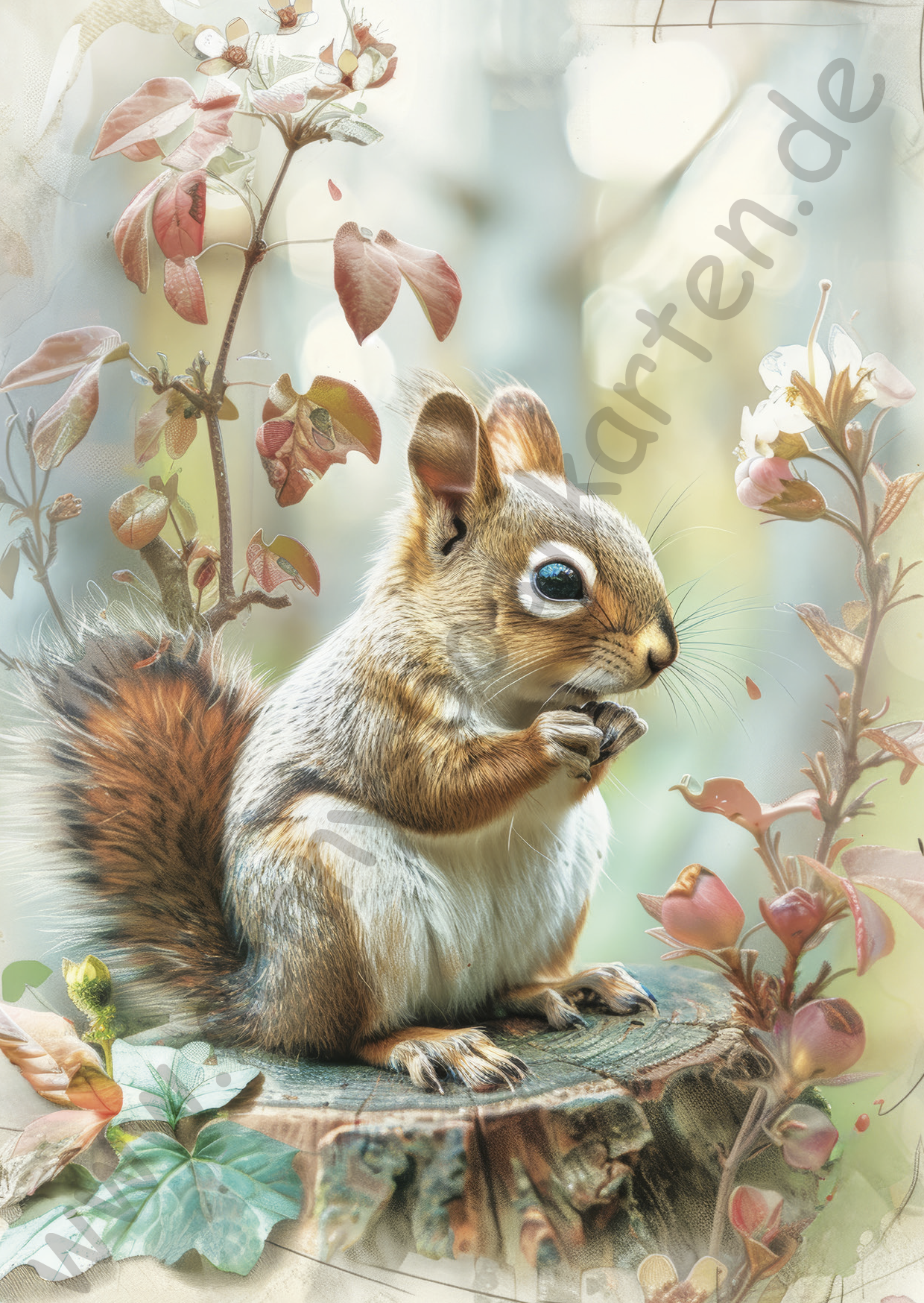 Frühling - Spring Scenery - Eichhörnchen