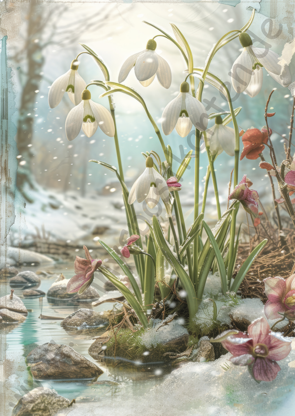 Frühling - Spring Scenery - Schneeglöckchen